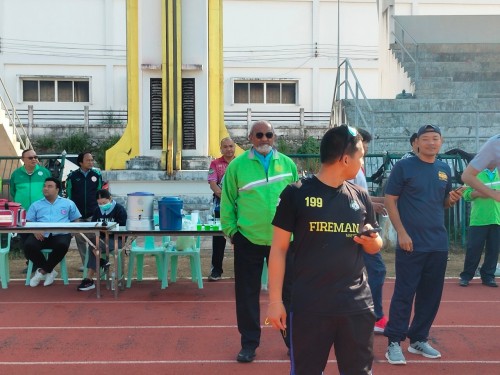 ดับเพลิงนครแม่สอด จัดโครงการทดสอบสมรรถภาพทางกาย ครั้งที่ 1 ประจำปี 2568