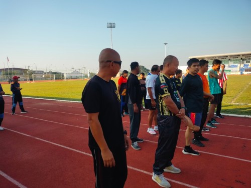 ดับเพลิงนครแม่สอด จัดโครงการทดสอบสมรรถภาพทางกาย ครั้งที่ 1 ประจำปี 2568