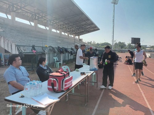 ดับเพลิงนครแม่สอด จัดโครงการทดสอบสมรรถภาพทางกาย ครั้งที่ 1 ประจำปี 2568