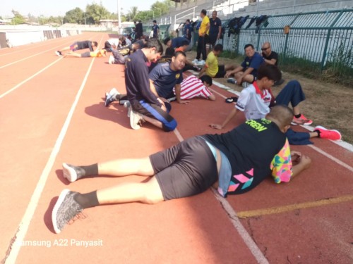 ดับเพลิงนครแม่สอด จัดโครงการทดสอบสมรรถภาพทางกาย ครั้งที่ 1 ประจำปี 2568