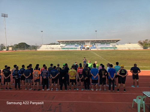 ดับเพลิงนครแม่สอด จัดโครงการทดสอบสมรรถภาพทางกาย ครั้งที่ 1 ประจำปี 2568