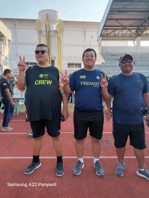 ดับเพลิงนครแม่สอด จัดโครงการทดสอบสมรรถภาพทางกาย ครั้งที่ 1 ประจำปี 2568