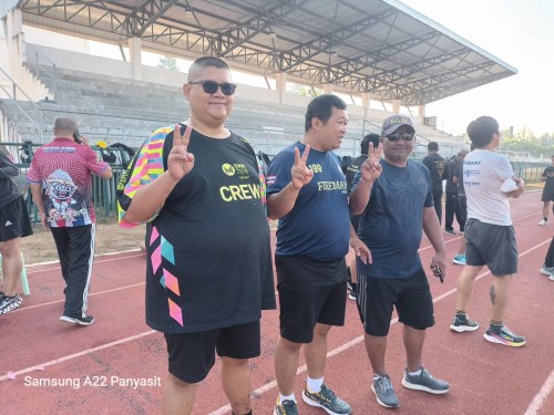 ดับเพลิงนครแม่สอด จัดโครงการทดสอบสมรรถภาพทางกาย ครั้งที่ 1 ประจำปี 2568