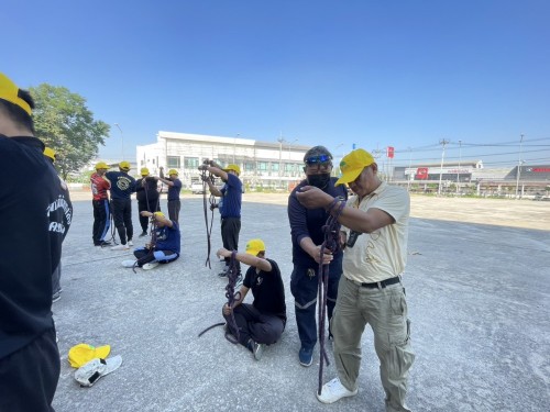 ดับเพลิงนครแม่สอด ได้ดำเนินการฝึกซ้อมแผนและทบทวนดับเพลิง ประจำปีงบประมาณ พ.ศ. 2568