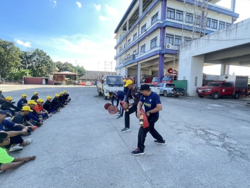 ดับเพลิงนครแม่สอด ได้ดำเนินการฝึกซ้อมแผนและทบทวนดับเพลิง ประจำปีงบประมาณ พ.ศ. 2568