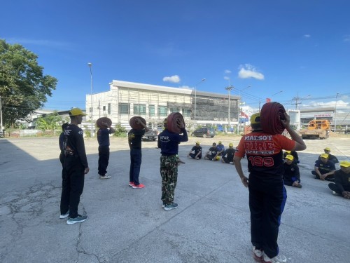 ดับเพลิงนครแม่สอด ได้ดำเนินการฝึกซ้อมแผนและทบทวนดับเพลิง ประจำปีงบประมาณ พ.ศ. 2568