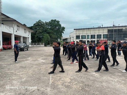 ดับเพลิงนครแม่สอด ได้ดำเนินการฝึกซ้อมแผนและทบทวนดับเพลิง ประจำปีงบประมาณ พ.ศ. 2568