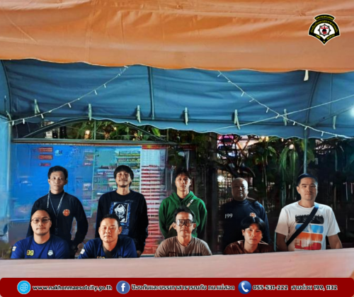 ดับเพลิงนครแม่สอด ปฎิบัติหน้าที่ ณ จุดบริการประชาชน ป้องกันและลดอุบัติเหตุทางถนนช่วงเทศกาลปีใหม่ 2568