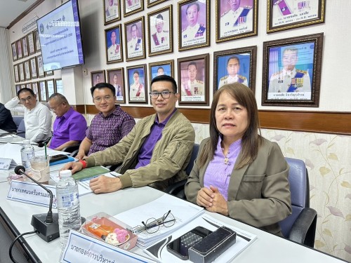 กองยุทธศาสตร์และงบประมาณ เข้าร่วมประชุมคณะกรรมการบริหารงานจังหวัด แบบบูรณาการ จังหวัดตาก (ก.บ.จ.ตาก) ครั้งที่ 1/2568