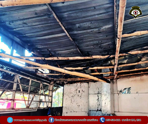 ดับเพลิงนครแม่สอด ออกระงับเหตุเพลิงไหม้ร้านอาหาร ใกล้เคียงน้ำปิงปศุสัตว์ ถนนยอดข้าว