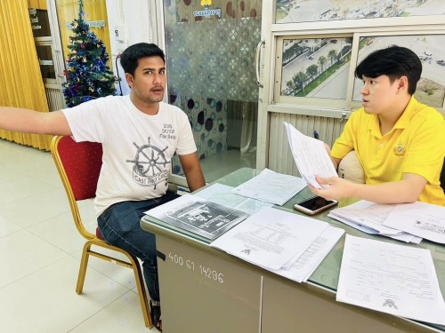 ฝ่ายส่งเสริมและสวัสดิการสังคม รับขึ้นทะเบียนเรื่องต่างๆ