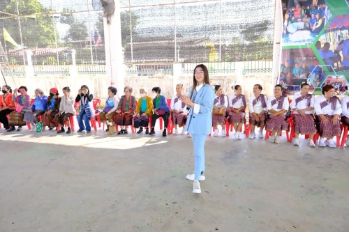 ร่วมกิจกรรมผู้สูงอายุเทศบาลตำบลแม่จะเรา และแลกเปลี่ยนเรียนรู้ด้านการดำเนินงานของกองสวัสดิการสังคม เทศบาลตำบลแม่จะเรา อำเภอแม่ระมาด จังหวัดตาก