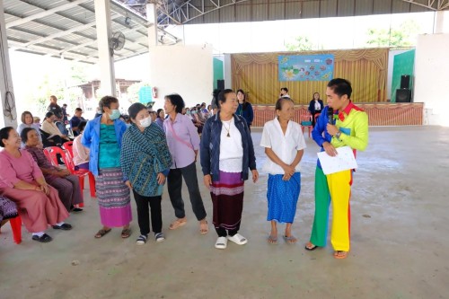 ร่วมกิจกรรมผู้สูงอายุเทศบาลตำบลแม่จะเรา และแลกเปลี่ยนเรียนรู้ด้านการดำเนินงานของกองสวัสดิการสังคม เทศบาลตำบลแม่จะเรา อำเภอแม่ระมาด จังหวัดตาก