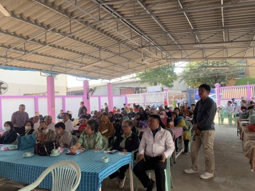 เข้าร่วมกิจกรรมผู้สูงอายุ ณ ชุมชนอิสลาม