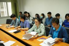 กองการศึกษาจัดการประชุมประจำเดือนตุลาคม 2563