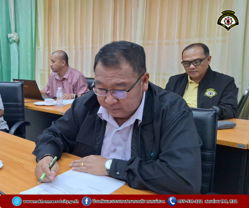 ดับเพลิงนครแม่สอด เข้าร่วมประชุมหารือแนวทางการแก้ไขปัญหารถจักรยานไฟฟ้า ครั้งที่ 1/2568