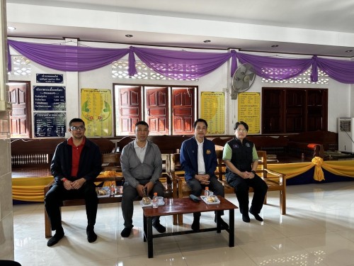  เข้าร่วมเป็นเกียรติในพิธีเปิดโครงการส่งเสริมและพัฒนาศักยภาพผู้เข้ารับบริการในบ้านกึ่งวิถีหรือสถานที่เพื่อให้การสงเคราะห์ ประจำปีงบประมาณ พ.ศ.2568