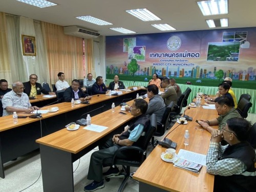เข้าร่วมประชุมหารือแนวทางแก้ไขปัญหารถจักรยานไฟฟ้า ครั้งที่ 1/2568 หารือกรณีการใช้รถจักรยานไฟฟ้าที่ไม่มีใบจดทะเบียนและใบอนุญาตขับขี่ ว่าสามารถนำมาใช้ขับขี่ร่วมบนถนนสาธารณะได้หรือไม่