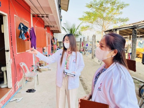 ลงพื้นที่เยี่ยมบ้านผู้ประสบปัญหาทางสังคม ชุมชนอิสลาม จำนวน 1 ราย 