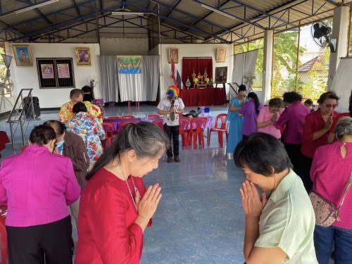 เข้าร่วมกิจกรรมผู้สูงอายุ ณ ชุมชนแม่สอดวิลล่า