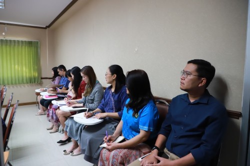 กองยุทธศาสตร์และงบประมาณ จัดประชุมประจำเดือนกุมภาพันธ์ ครั้งที่ 2/2568