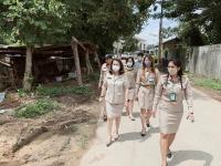 ลงพื้นที่ชุมชนสองแคว2,ชุมชนชุมพลพัฒนา เพื่อให้การเยี่ยมเยือนผู้สูงอายุและครอบครัวที่อยู่ในภาวะที่ต้องได้รับการดูระยะยาว