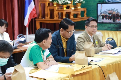 กองยุทธศาสตร์และงบประมาณ จัดประชุมคณะกรรมการพัฒนาเทศบาลนครแม่สอด