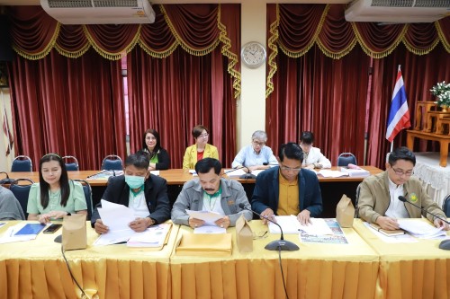 กองยุทธศาสตร์และงบประมาณ จัดประชุมคณะกรรมการพัฒนาเทศบาลนครแม่สอด
