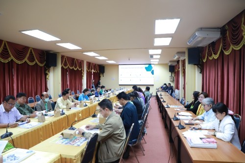 กองยุทธศาสตร์และงบประมาณ จัดประชุมคณะกรรมการพัฒนาเทศบาลนครแม่สอด