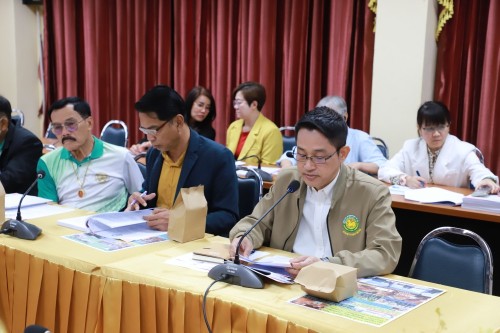 กองยุทธศาสตร์และงบประมาณ จัดประชุมคณะกรรมการพัฒนาเทศบาลนครแม่สอด