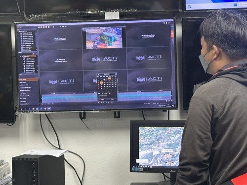 เจ้าหน้าที่กองยุทธศาสตร์และงบประมาณ ดำเนินการตามคำขอใช้ข้อมูลจากกล้องวงจรปิด