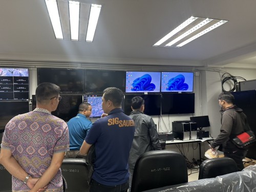 เจ้าหน้าที่กองยุทธศาสตร์และงบประมาณ ดำเนินการตามคำขอใช้ข้อมูลจากกล้องวงจรปิด