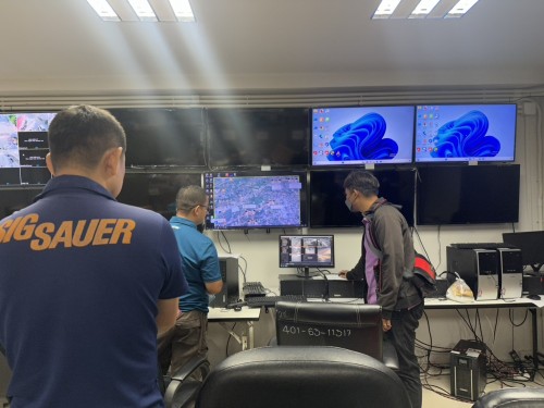 เจ้าหน้าที่กองยุทธศาสตร์และงบประมาณ ดำเนินการตามคำขอใช้ข้อมูลจากกล้องวงจรปิด