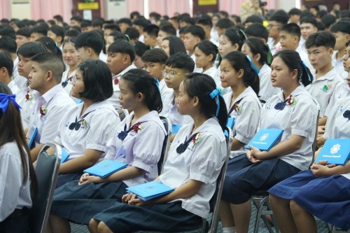 เทศบาลนครแม่สอดจัดกิจกรรมโครงการปัจฉิมนิเทศนักเรียนที่สำเร้จการศึกษา ประจำปี 2568