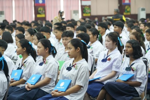 เทศบาลนครแม่สอดจัดกิจกรรมโครงการปัจฉิมนิเทศนักเรียนที่สำเร้จการศึกษา ประจำปี 2568