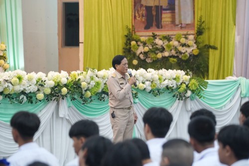 เทศบาลนครแม่สอดจัดกิจกรรมโครงการปัจฉิมนิเทศนักเรียนที่สำเร้จการศึกษา ประจำปี 2568