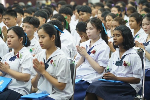 เทศบาลนครแม่สอดจัดกิจกรรมโครงการปัจฉิมนิเทศนักเรียนที่สำเร้จการศึกษา ประจำปี 2568