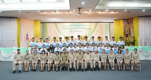 เทศบาลนครแม่สอดจัดกิจกรรมโครงการปัจฉิมนิเทศนักเรียนที่สำเร้จการศึกษา ประจำปี 2568