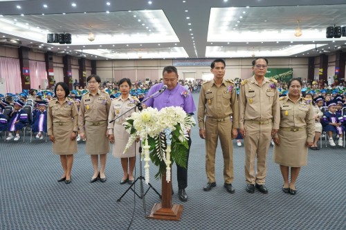 เทศบาลนครแม่สอดจัดกิจกรรมพิธีมอบวุฒิบัตรยุวบัณฑิต ประจำปีการศึกษา 2567