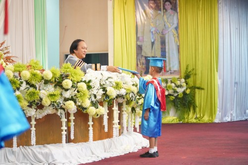 เทศบาลนครแม่สอดจัดกิจกรรมพิธีมอบวุฒิบัตรยุวบัณฑิต ประจำปีการศึกษา 2567