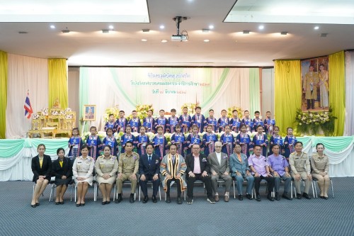 เทศบาลนครแม่สอดจัดกิจกรรมพิธีมอบวุฒิบัตรยุวบัณฑิต ประจำปีการศึกษา 2567