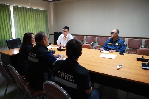 กองยุทธศาสตร์และงบประมาณ ประชุมขออนุญาตใช้คลื่นวิทยุ ร่วมกับ สำนักงานคณะกรรมการกิจการกระจายเสียง กิจการโทรทัศน์ และกิจการโทรคมนาคมแห่งชาติ เขต 31