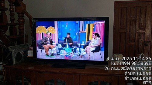 เจ้าหน้าที่กองยุทธศาสตร์และงบประมาณ ดำเนินการตามคำร้อง ขอซ่อมแซมเคเบิ้ลทีวี ชุมชนสองแคว 1 และชุมชนร่วมแรง