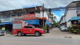 งานประชาสัมพันธ์ กองวิชาการฯ ลงพื้นที่ชุมชนในเขตเทศบาล เพื่อประชาสัมพันธ์ข้อมูลข่าวสารเกี่ยวกับ มาตรการป้องกันควบคุมโรคติดเชื้อไวรัสโคโรนา 2019 (โควิด-19)