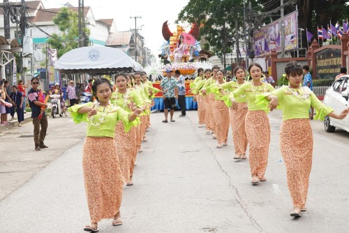เทศบาลนครแม่สอดจัดงานประเพณีสงกรานต์ ประจำปี 2568
