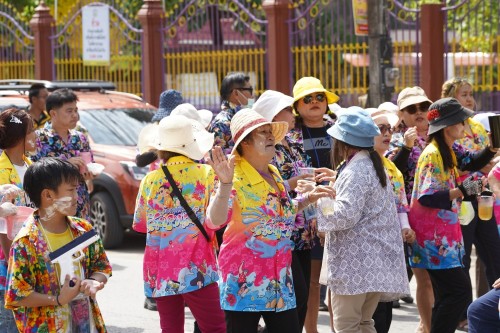 เทศบาลนครแม่สอดจัดงานประเพณีสงกรานต์ ประจำปี 2568