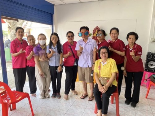 เข้าร่วมกิจกรรมผู้สูงอายุ ณ ชุมชนชุมพลพัฒนา