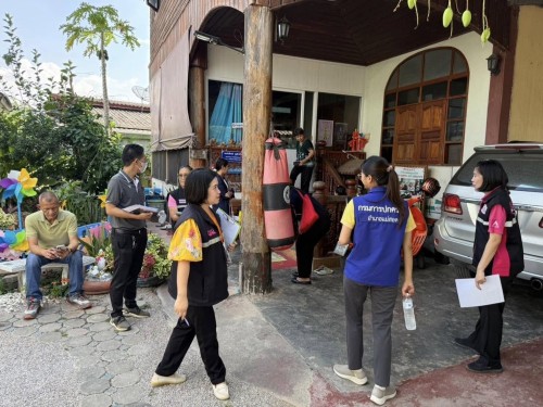 ลงพื้นที่ร่วมกับคณะทำงานตรวจสอบข้อเท็จจริงสถานรองรับเด็กเอกชน จำนวน 2 แห่ง ในพื้นที่ตำบลแม่สอด