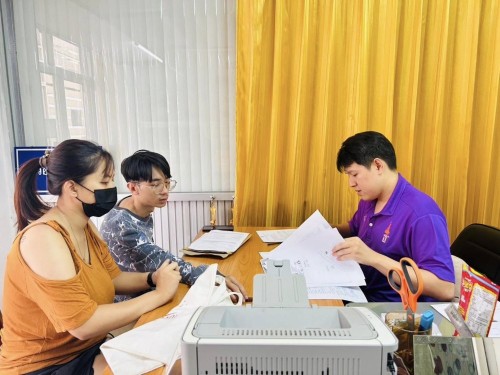 ฝ่ายส่งเสริมและสวัสดิการสังคม ดำเนินการขึ้นทะเบียน