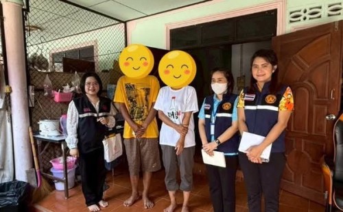 ลงพื้นที่ร่วมกับเจ้าหน้าที่บ้านพักเด็กและครอบครัวจังหวัดตาก 